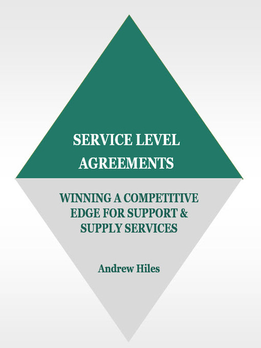 Title details for Service Level Agreements by Andrew Hiles, Hon FBCI, EIoSCM - Available